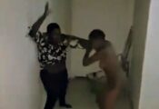 Cheating Side Chick Fights Sugar Daddy’s Wife After Getting Caught Naked In A Hotel Room With Him During Sex! (18+)